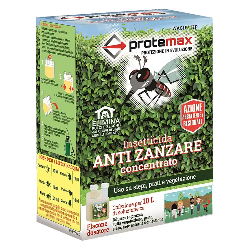 ANTIZANZARE LIQUIDO CONCENTRATO lt 1 Seizoensaanbieding
