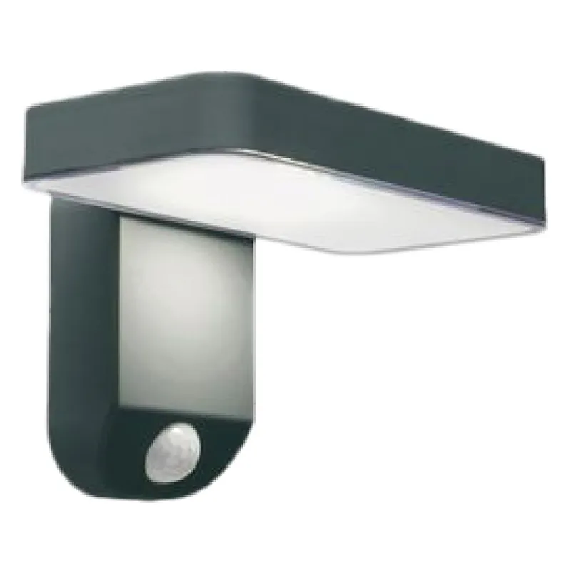 Lage Prijs APPLIQUE SOLARE LED SOLARE 4,5 W - cm 18 x 13 x 12 grafite