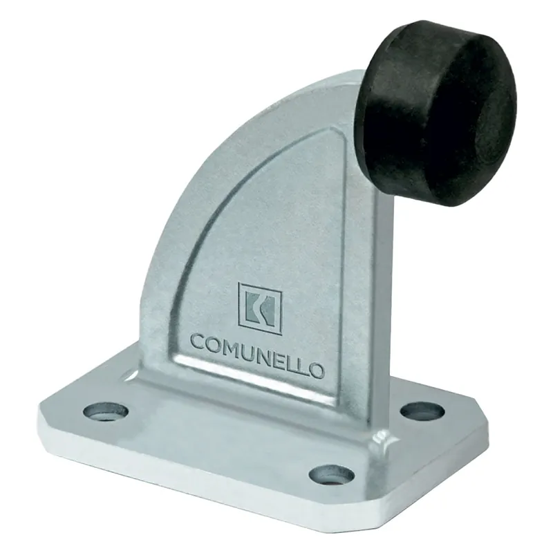 ARRESTO PER CANCELLI SCORREVOLI ART. 202 paracolpo Ø 42 - base mm 74x100 Superprijs