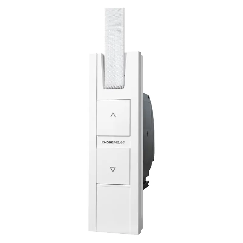 Tijdelijk Beschikbaar AVVOLGITORE ELETTRICO AD INCASSO mt 6 / 8 interasse 165 - placca bianca